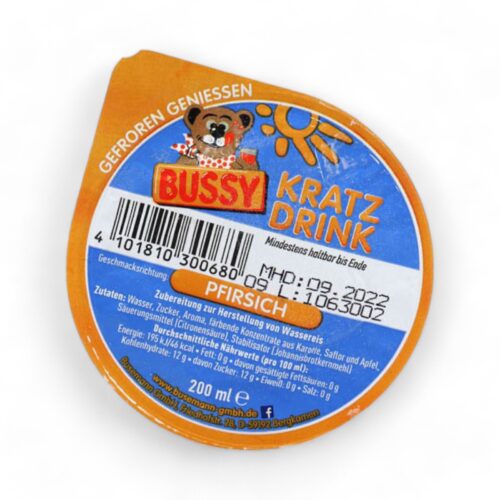 Bussy Kratz-Trink-Becher 200ml
