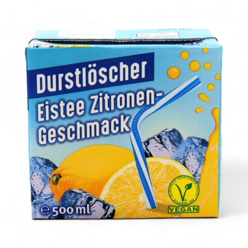 Durstlöscher Eistee Zitrone