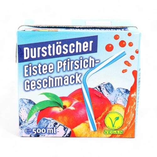 Durstlöscher Eistee Pfirsich