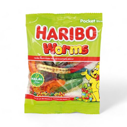 Helal Haribo Worms 100g
