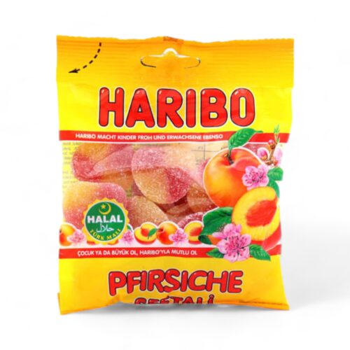 Helal Haribo Peaches 100g