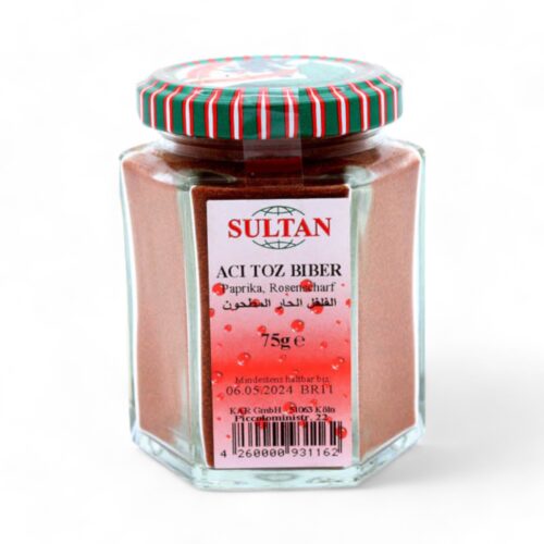 Sultan Aci Toz Biber 75g