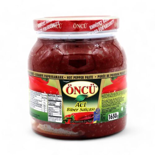 Öncü Aci Biber Salca 1650g