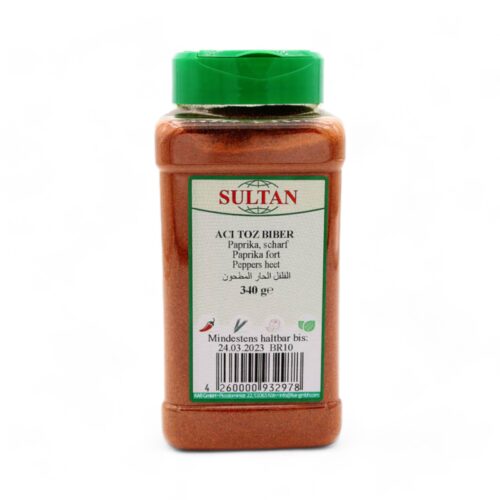 Sultan Aci Toz Biber 340g