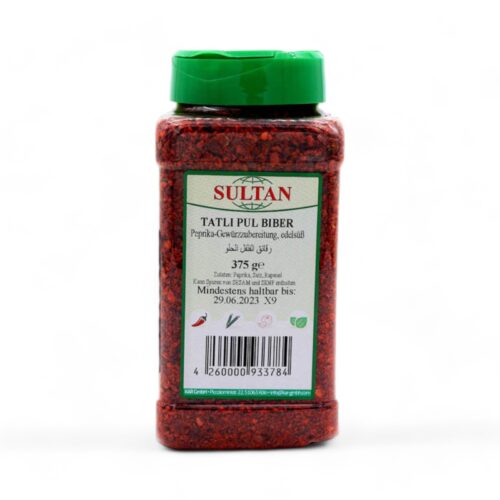Sultan Tatli Pul Biber 375g