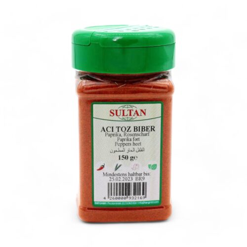 Sultan Aci Toz Biber 150g