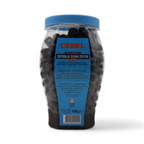 Cebel Orta Siyah Zeytin 1,4kg