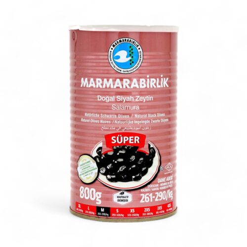 MB Süper Schwarze Oliven 800g
