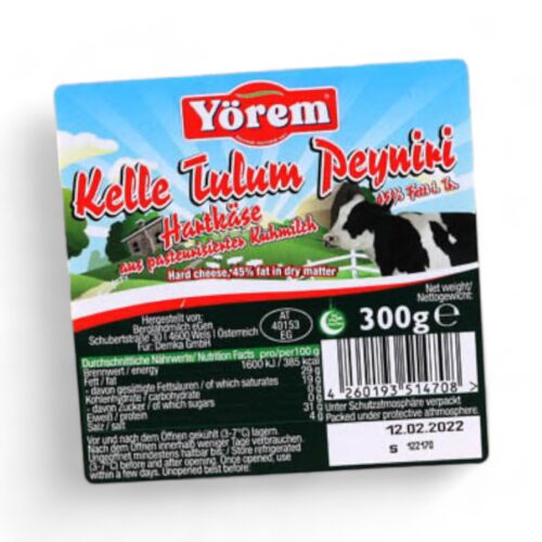Yörem Kelle Tulum Peynir 300g