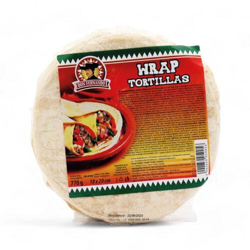 Wrap Tortillias 18 x 20 cm