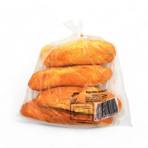 Baguette Brötchen  4 Stück