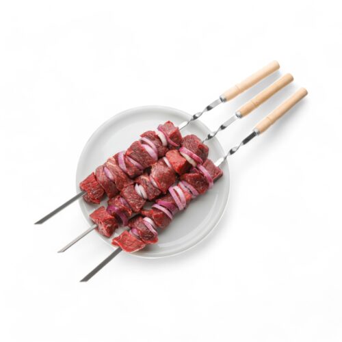 Lammspieße aus der Keule Mariniert Helal Qualität