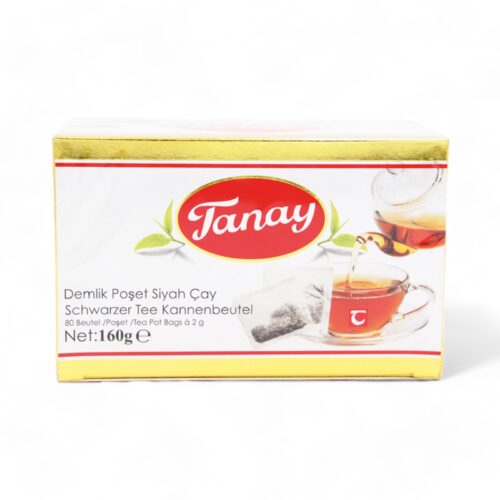 Tanay Schwarzer Tee 160g