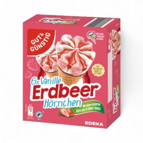 G&g Vanille Erdbeer Hörnchen 720ml