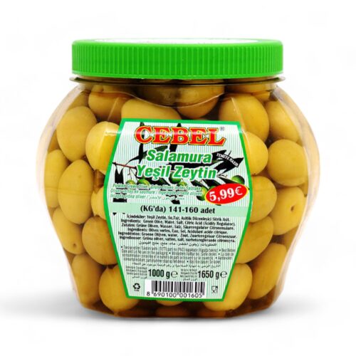 Cebel Yesil Zeytin 1000 G