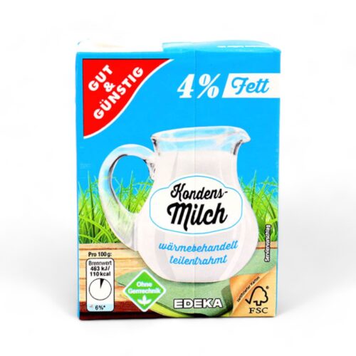 G&g Kondensmilch 4% 340g