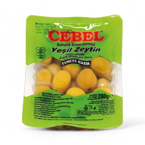 Cebel Yesil Zeytin 200g 4XL