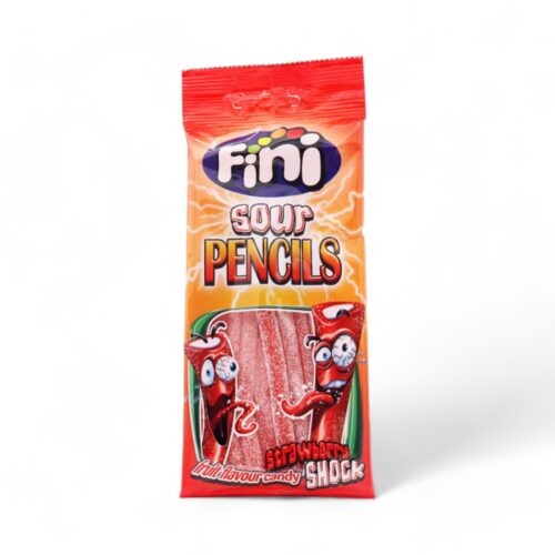 Fini Sour Pencils Strawberry 75g