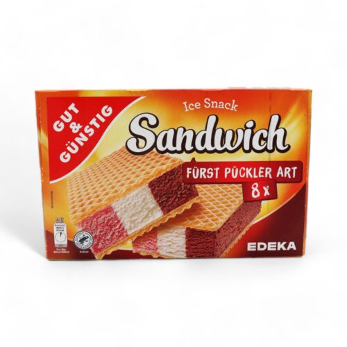 G&G Eis MP8 Sandwich Fürst Pückler