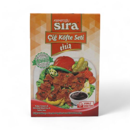 Sira Cig Köfte Seti Etsiz 500g