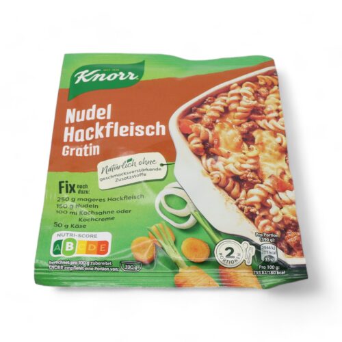 Kn Fix Nudel-Hackfl. Gratin
