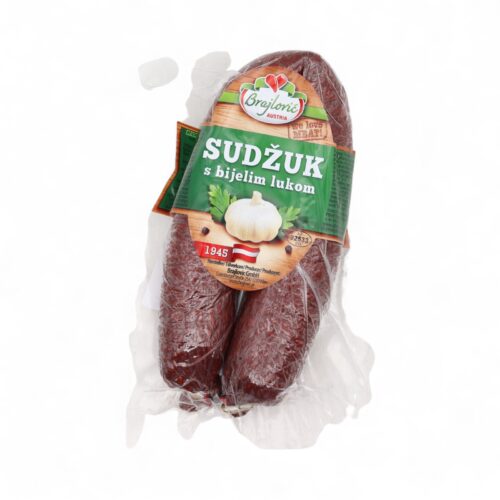Brajlovic Rinderwurst mit Knoblauch 300g