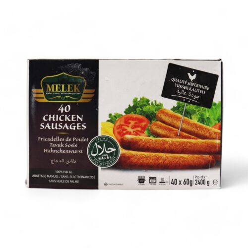 Melek Chicken Sausages 40x60g