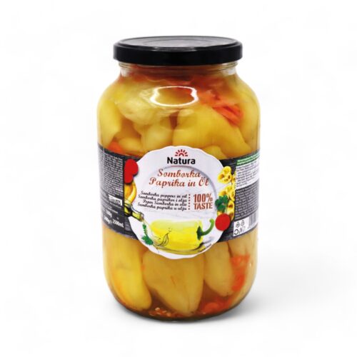 Natura Somborka Paprika in Öl 2500ml