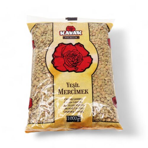 Güllü Yesil Mercimek 1Kg