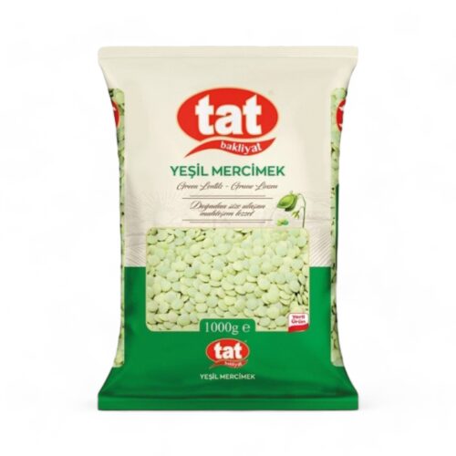 Tat Mercimek Yesil 1 KG
