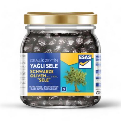 ESAS Schw. Sele Gemlik Oliven m.Stein S