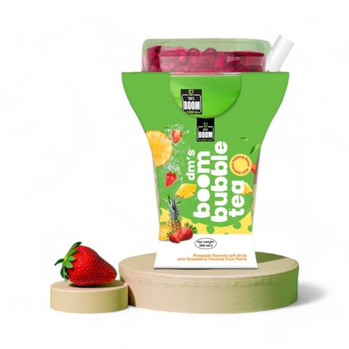 Bubble Tea Ananas Erdbeere 250ml