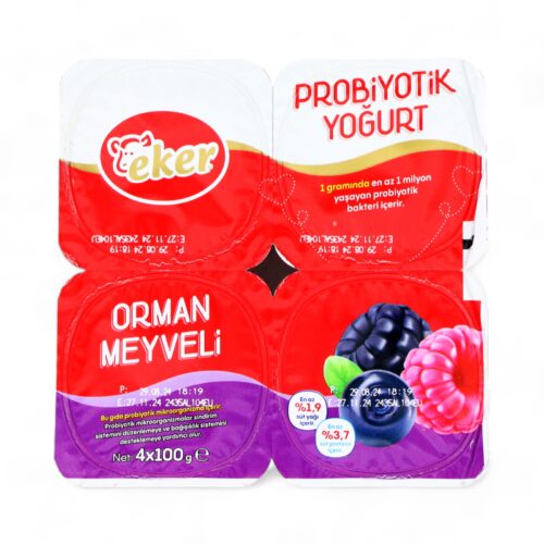 Eker Yogurt Orman Meyveli 4x100g