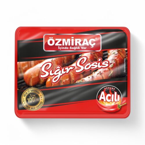Özmirac Acili Sigir Sosis Schale