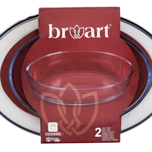 Borart Auflaufform Set 2stk Oval