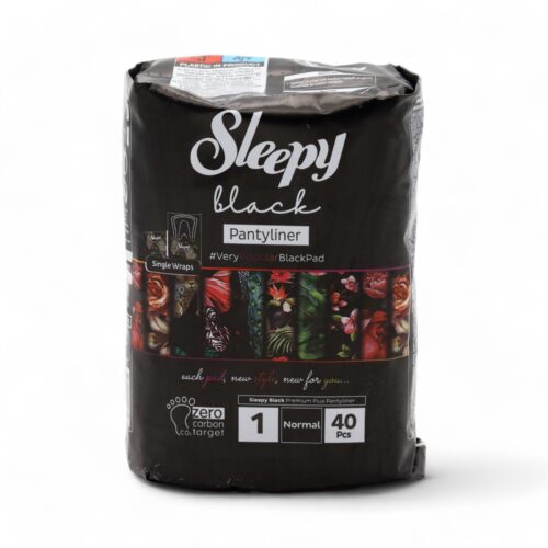 Sleepy Black Premium Normal Damenbinden 40 Stk.