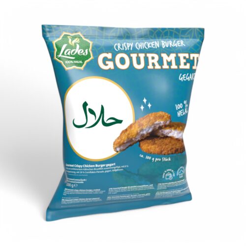 Lades Gourmet Crispy Chicken Burger XXL 1kg