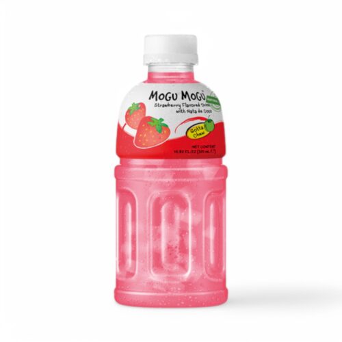 Mogu Mogu Strawberry Drink with Nata de Coco 320ml