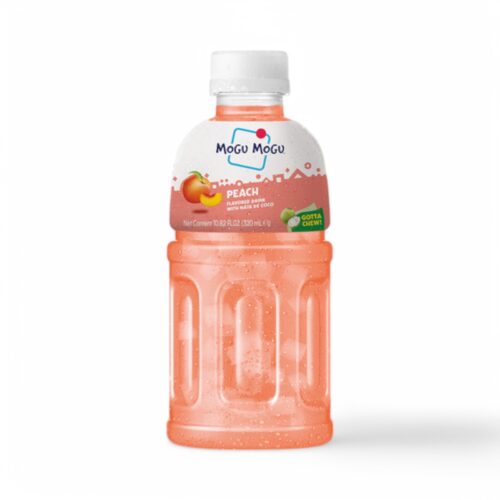 Mogu Mogu Peach Drink mit Nata De Coco 320ml