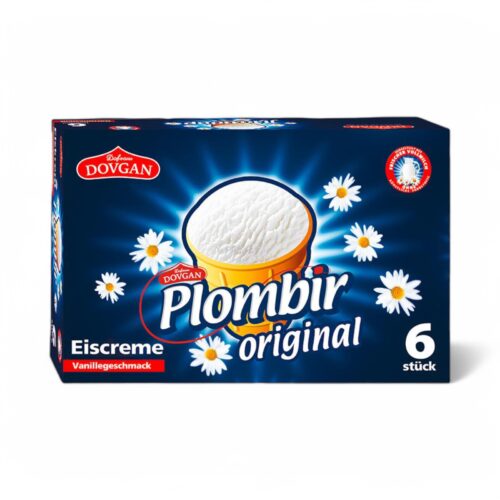 Plombier Eiscreme mit Vanille 6x130 ml