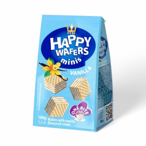 Flis Happy Wafers Vanilla 100g