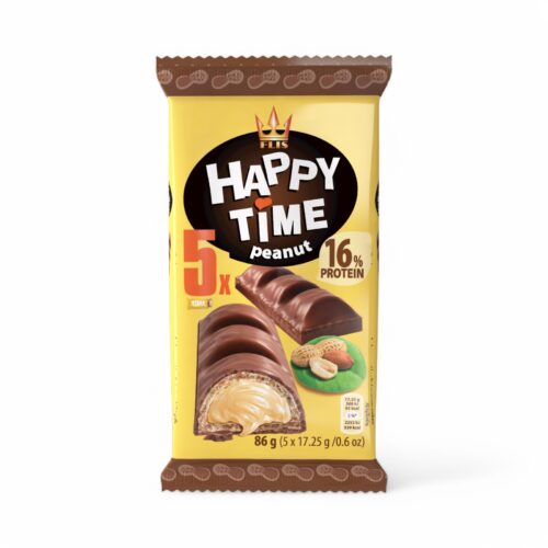 Flis Happy Time Peanut Bar 86g