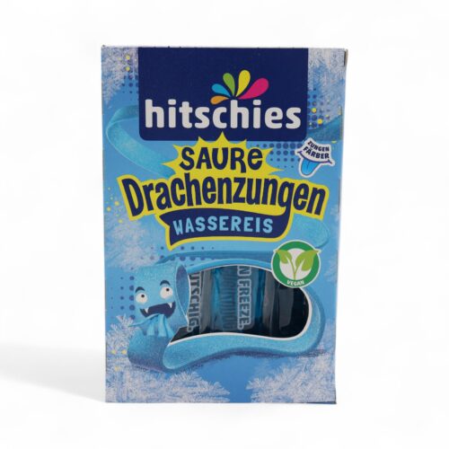 Hitschie Saure Drachenzungen Wassereis Blau