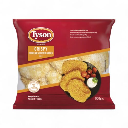 Crispy Cornflakes Chicken Burger