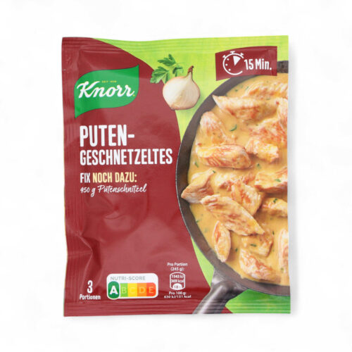 Knorr Fix Puten-Geschnetzeltes