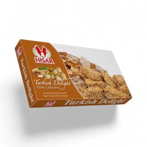 Hisar Turkish Delight Incir Fistik Susam 300g