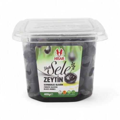 Öz Hisar Gemlik Siyah Zeytin 400g